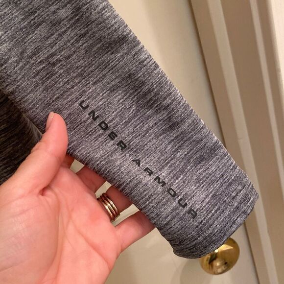 Under Armour Boys' Armour ColdGear Long-Sleeve T-Shirt - Picture 4 of 4